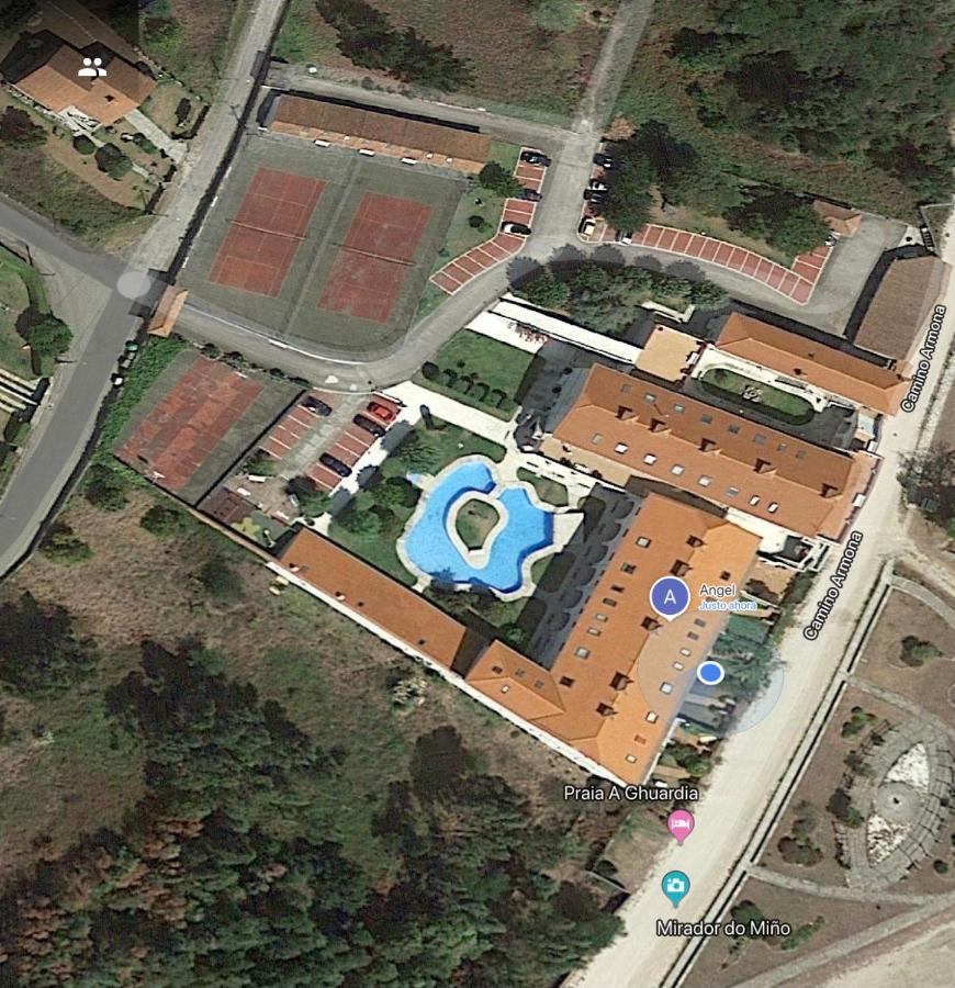 Apartamento En Primera Linea De Playa A Guarda Exterior foto